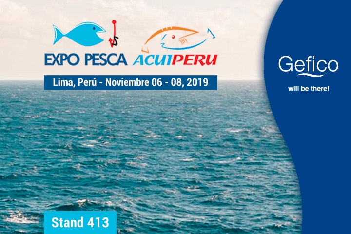 Gefico exhibits at Expo PESCA & ACUIPERU