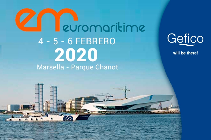 Gefico inicia el año viajando a la Euromaritime 2020